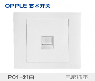欧普照明opple艺术开关86型P01系列-P016401-电脑插