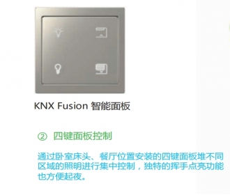 施耐德 智能家居 KNX Fusion 智能面板