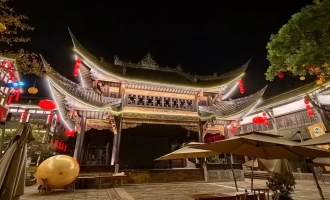 金阳∙重庆映像项目照明亮化施工案例