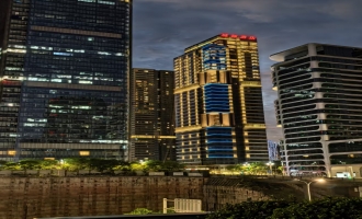 江北嘴城际酒店亮化工程